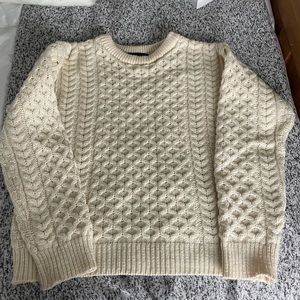 Irish Fisherman’s Sweater